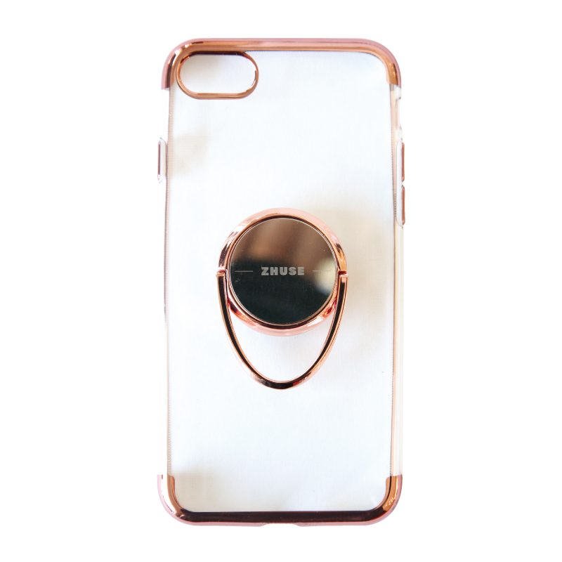 バンカーリング付きクリアケース