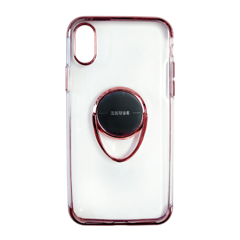 バンカーリング付きクリアケース