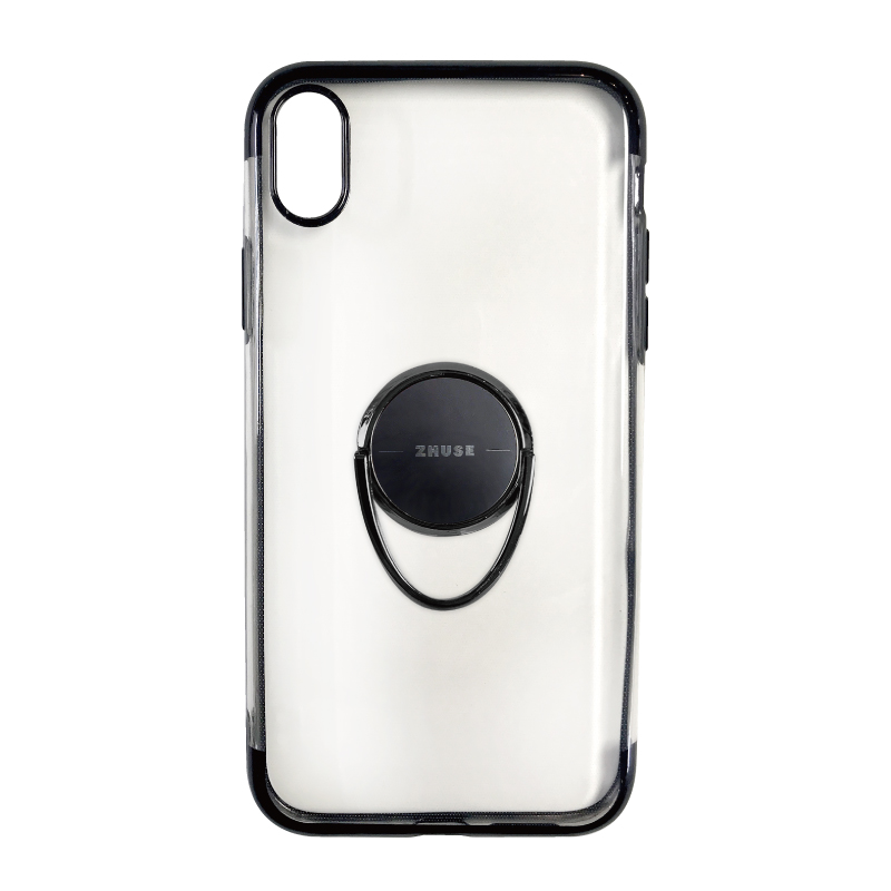 バンカーリング付きクリアケース