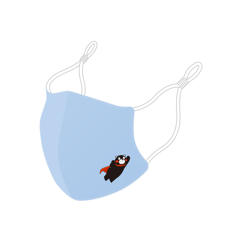 くまもん 接触冷感マスクC-04