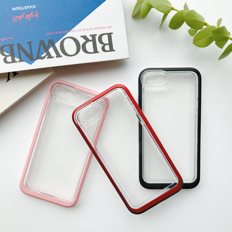 SIDE COLOR CLEAR CASE-07