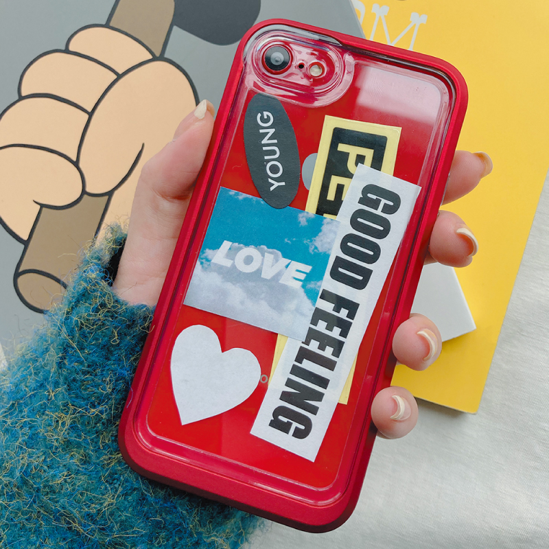 SIDE COLOR CLEAR CASE-09